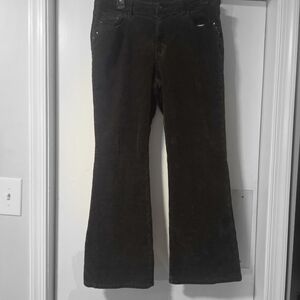 Arizona Jean Company Dark Brown Wide Leg Jeans